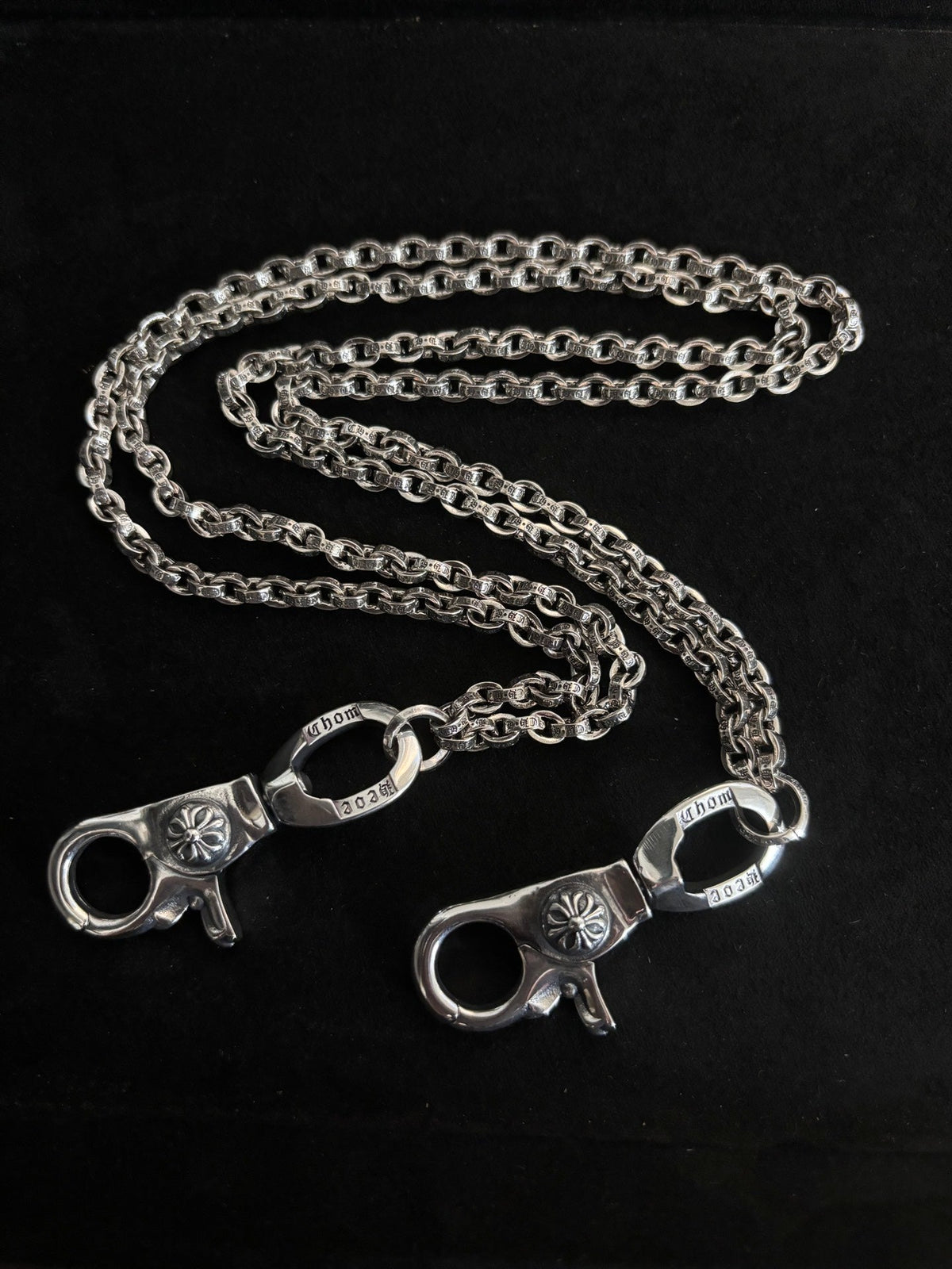 Martin Graham chain accessory in polished metal-tone – main product view