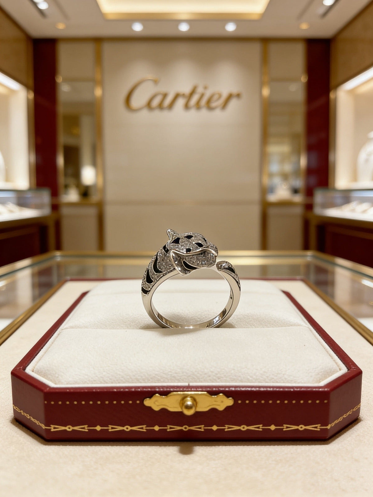 Martin Graham ring in polished metal-tone – main product view