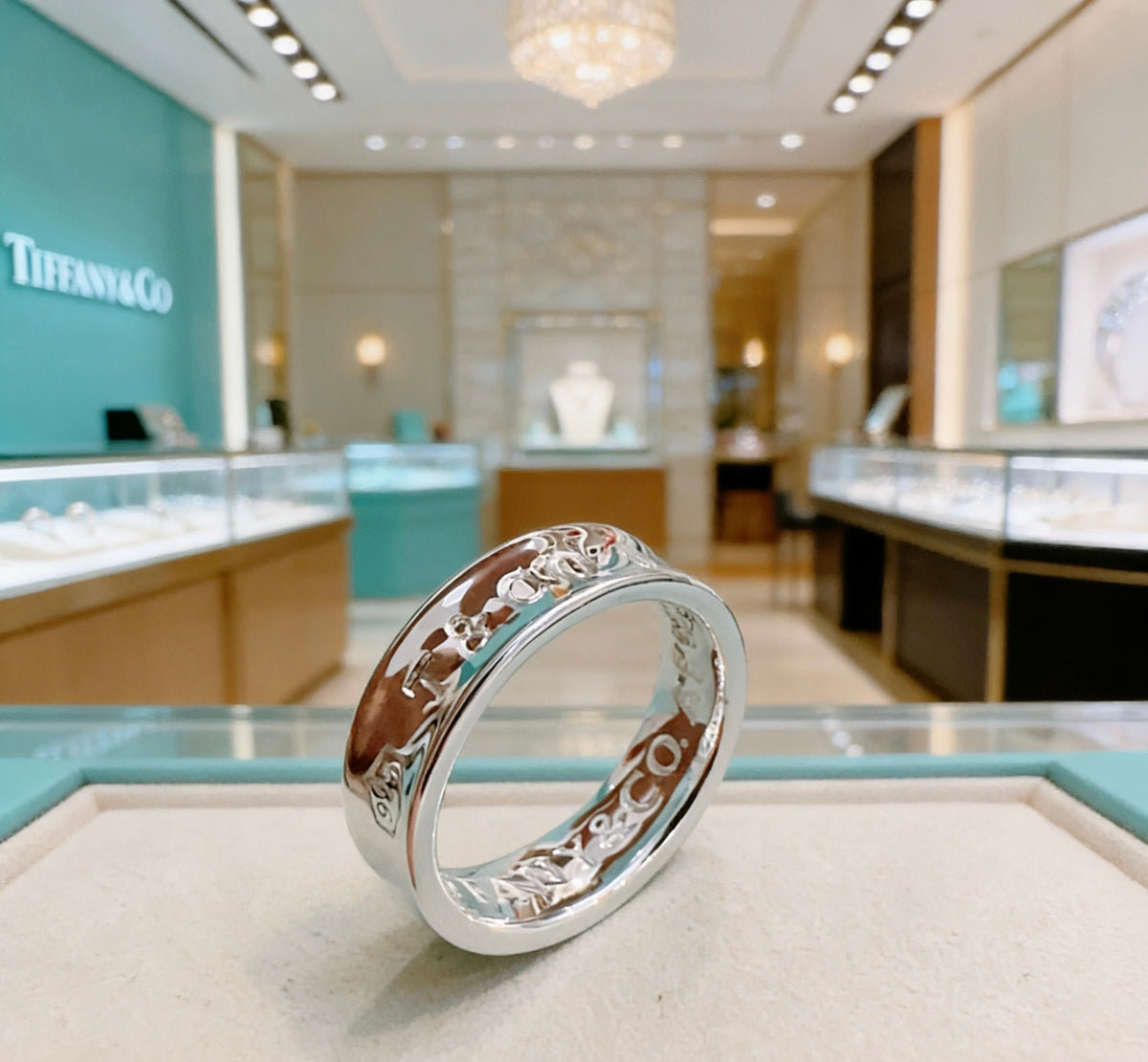Martin Graham ring in polished metal-tone – front product view