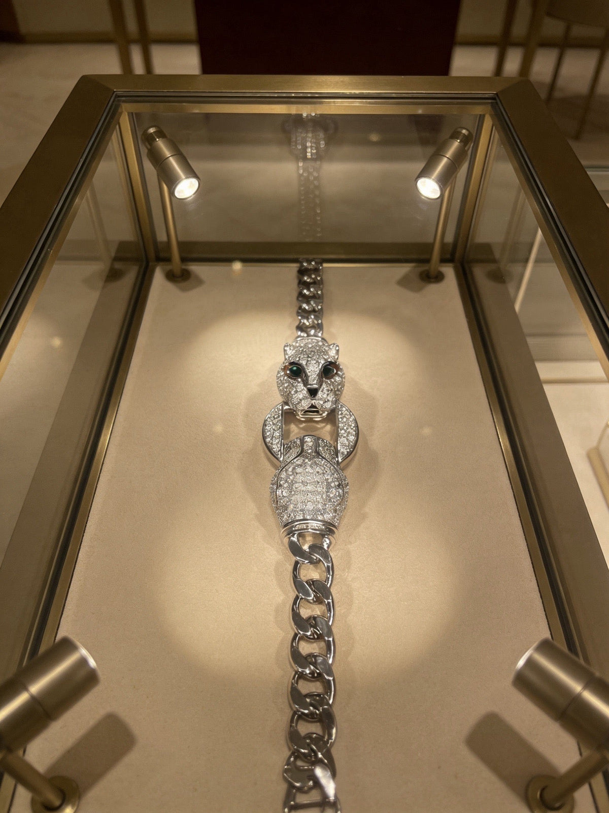 Martin Graham bracelet in polished metal-tone – front view