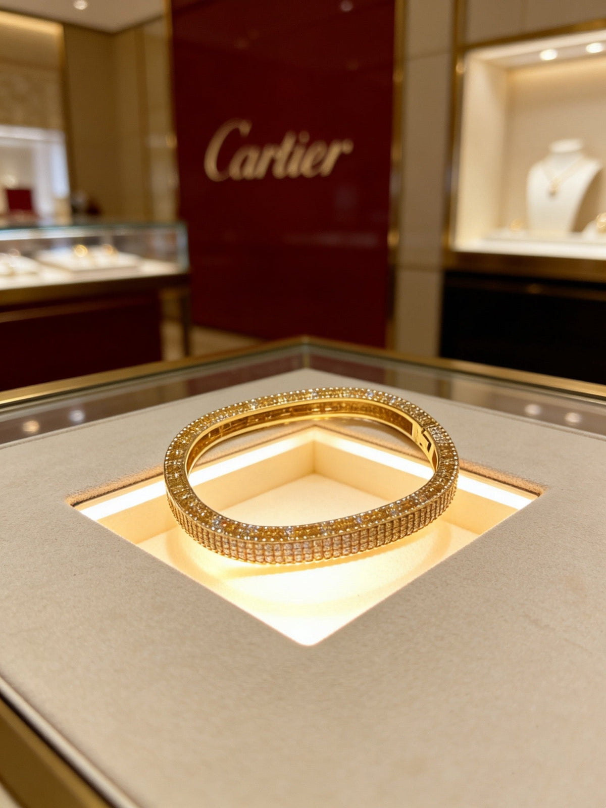 Martin Graham bracelet in polished metal-tone – detail view