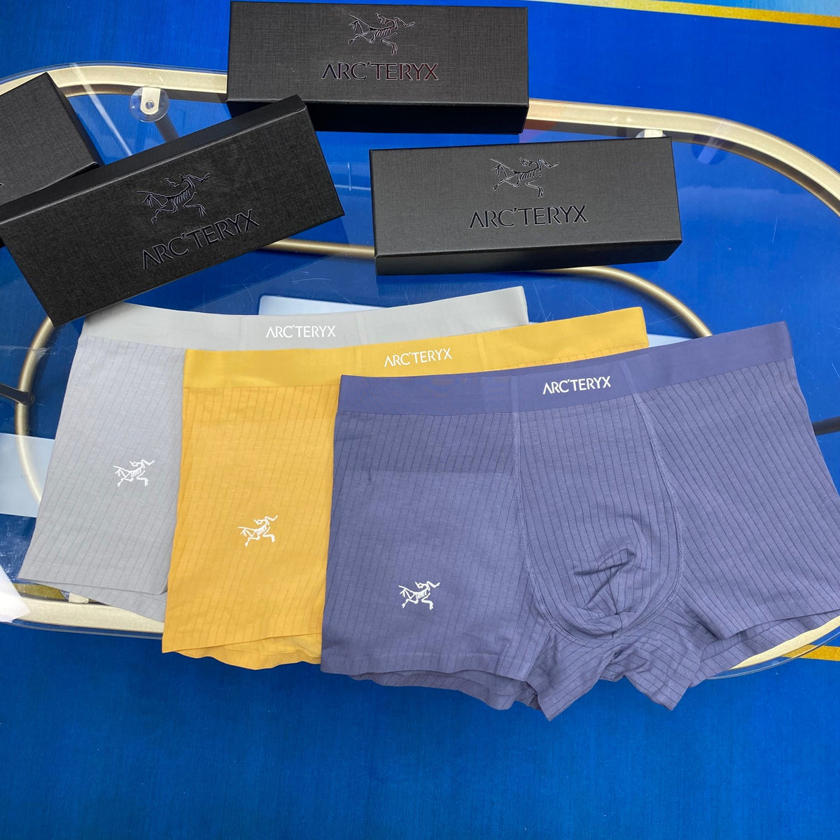 Arc'teryx Cotton Men's Boxer Briefs - 3-Piece Box