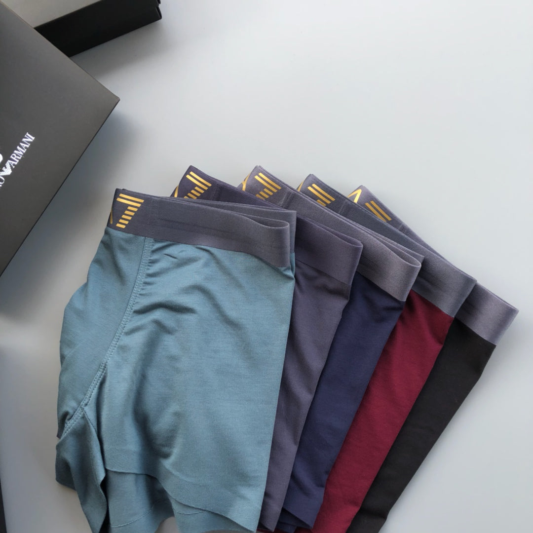 Armani Ea7 Waistbands Men's Boxer Briefs - 3-Piece Box