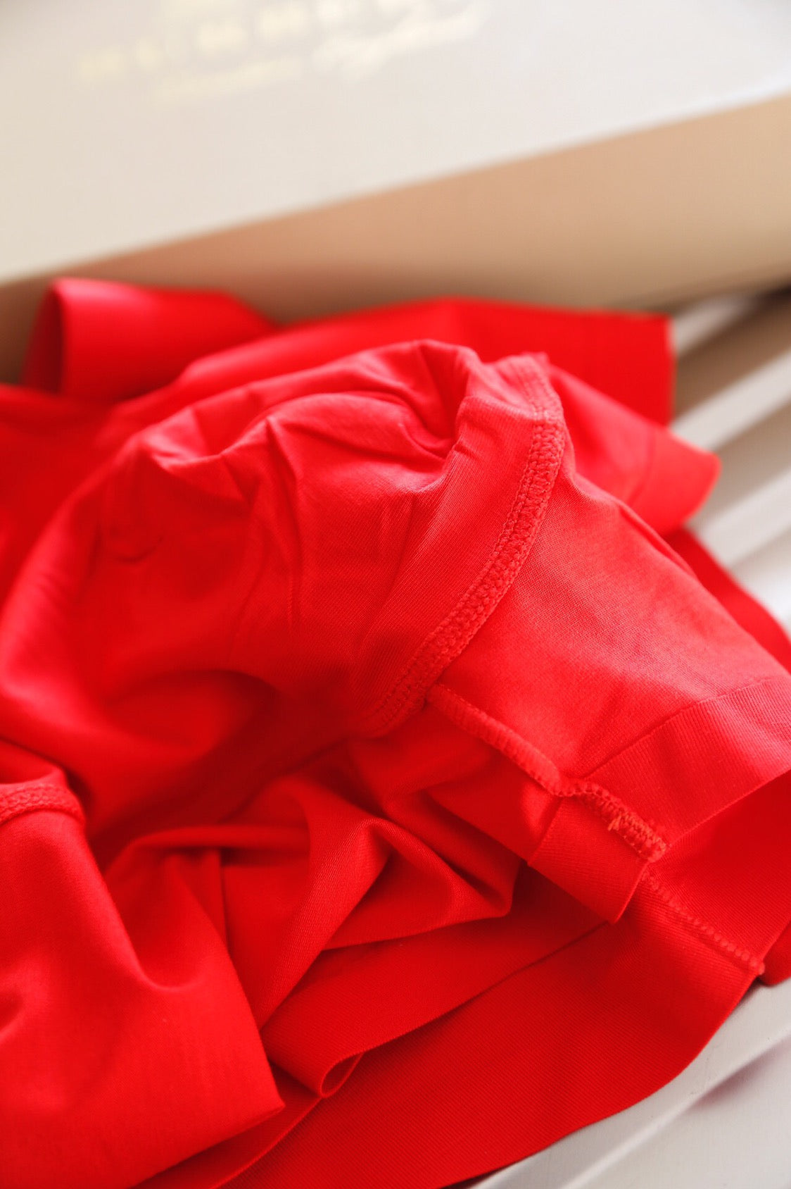 Burberry 95% Modal & 5% Spandex Red Edition Men's Boxer Briefs - 3-Piece Box