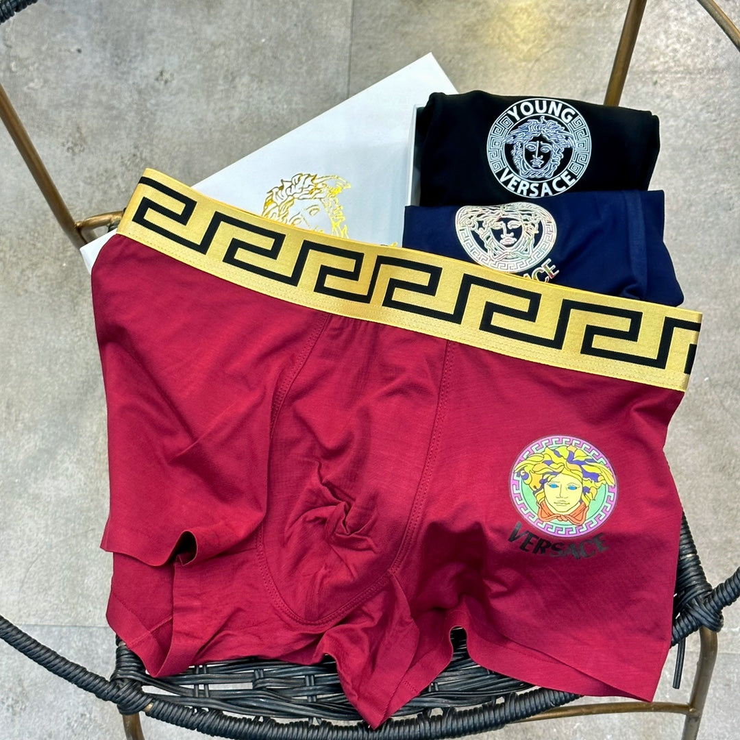 Versace Medusa Graphic Modal-Blend Boxer Briefs