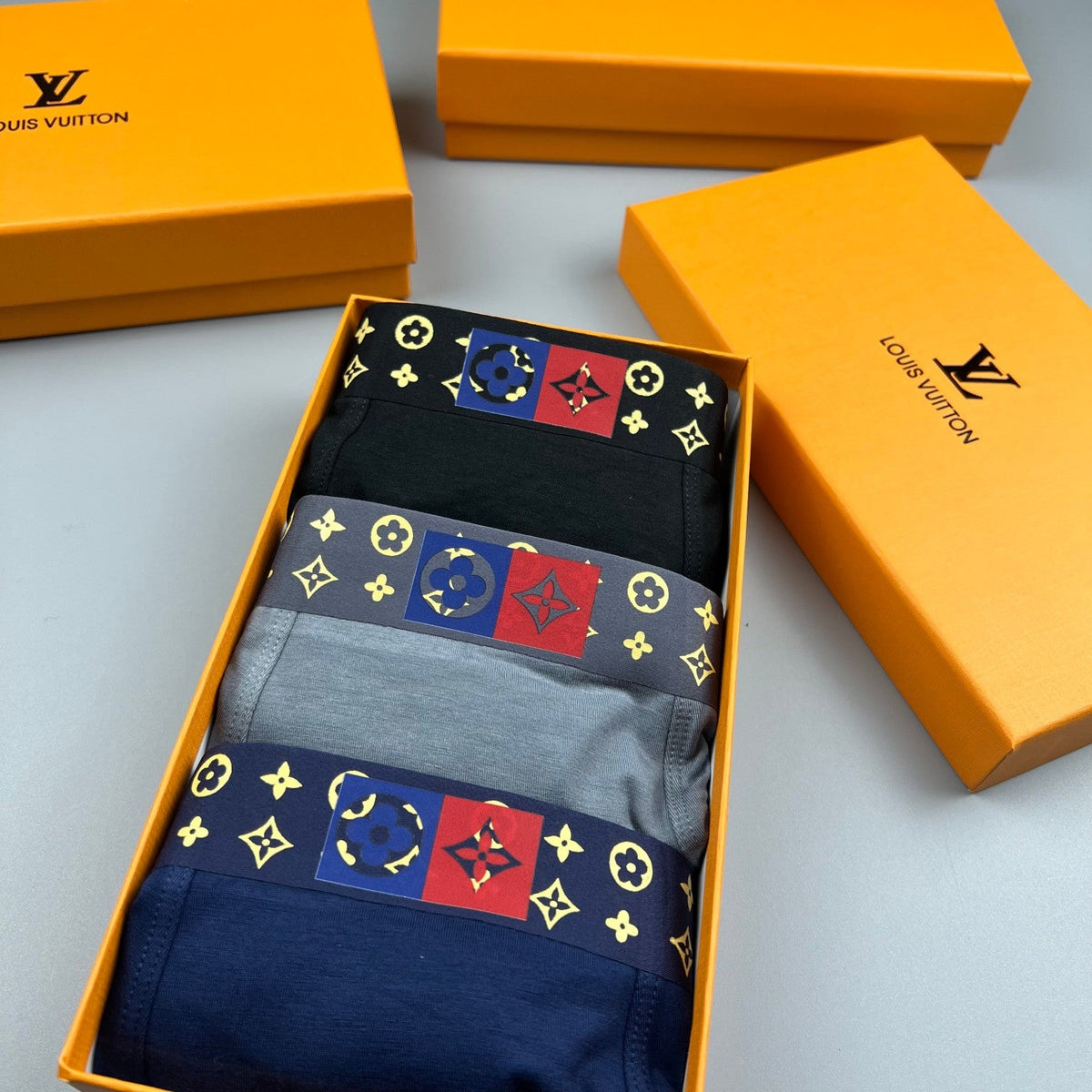 Louis Vuitton Modal Blend Men's Underwear - Box of 3