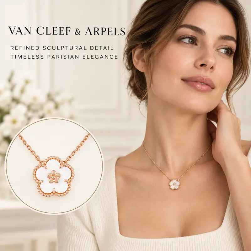 Van Cleef & Arpels Ladybug Pendant Necklace in Gold-Tone styled main image