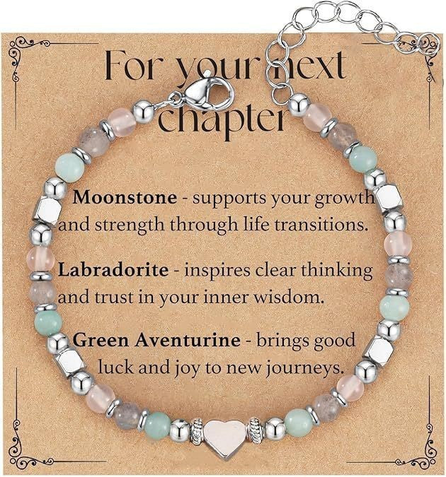 Evil Eye Fivefold Protection Bracelet | 5 Natural Crystals | Adjustable Wax Rope