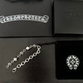 Dice Statement Bracelet in Metal-Tone main product view