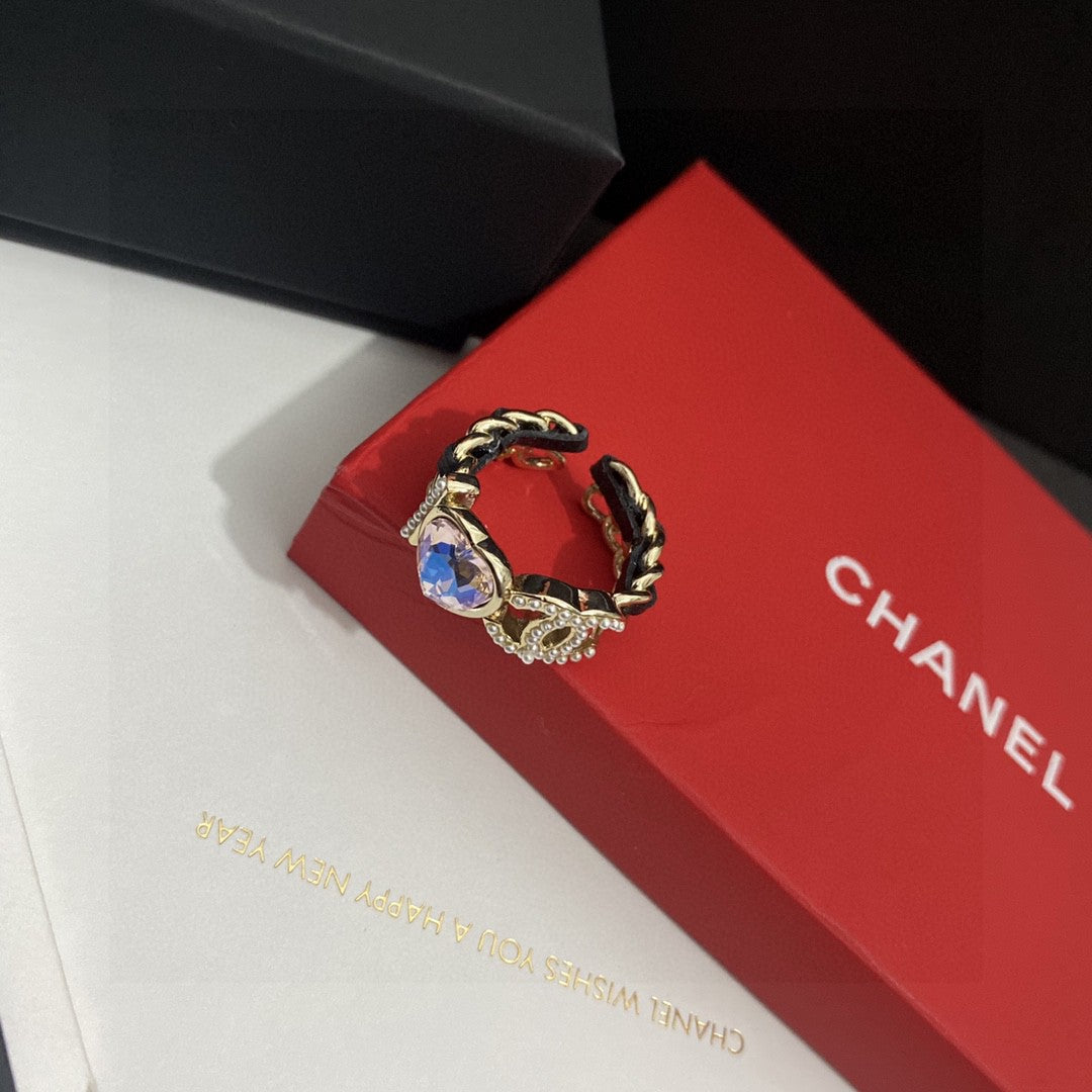 Signature Emblem Statement Ring in Polished Metal-Tone – Design 035 detail view