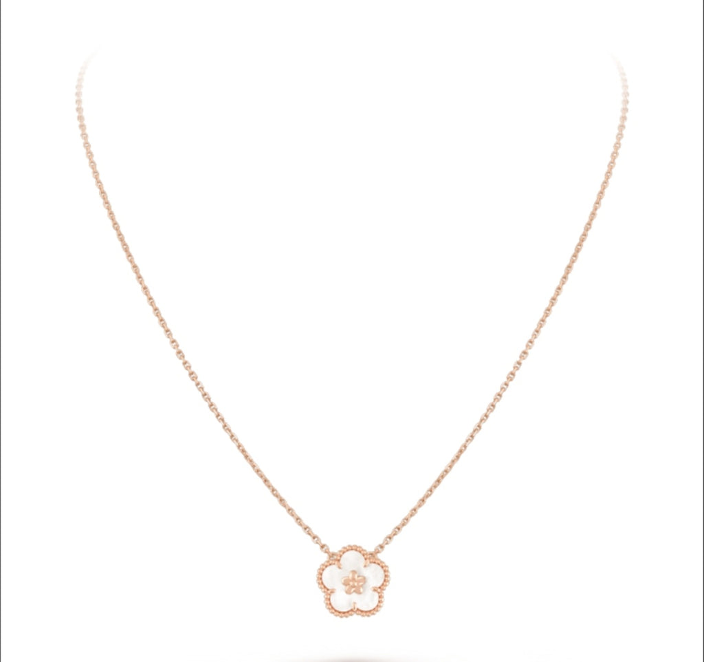 Van Cleef & Arpels Ladybug Pendant Necklace in Gold-Tone front product view