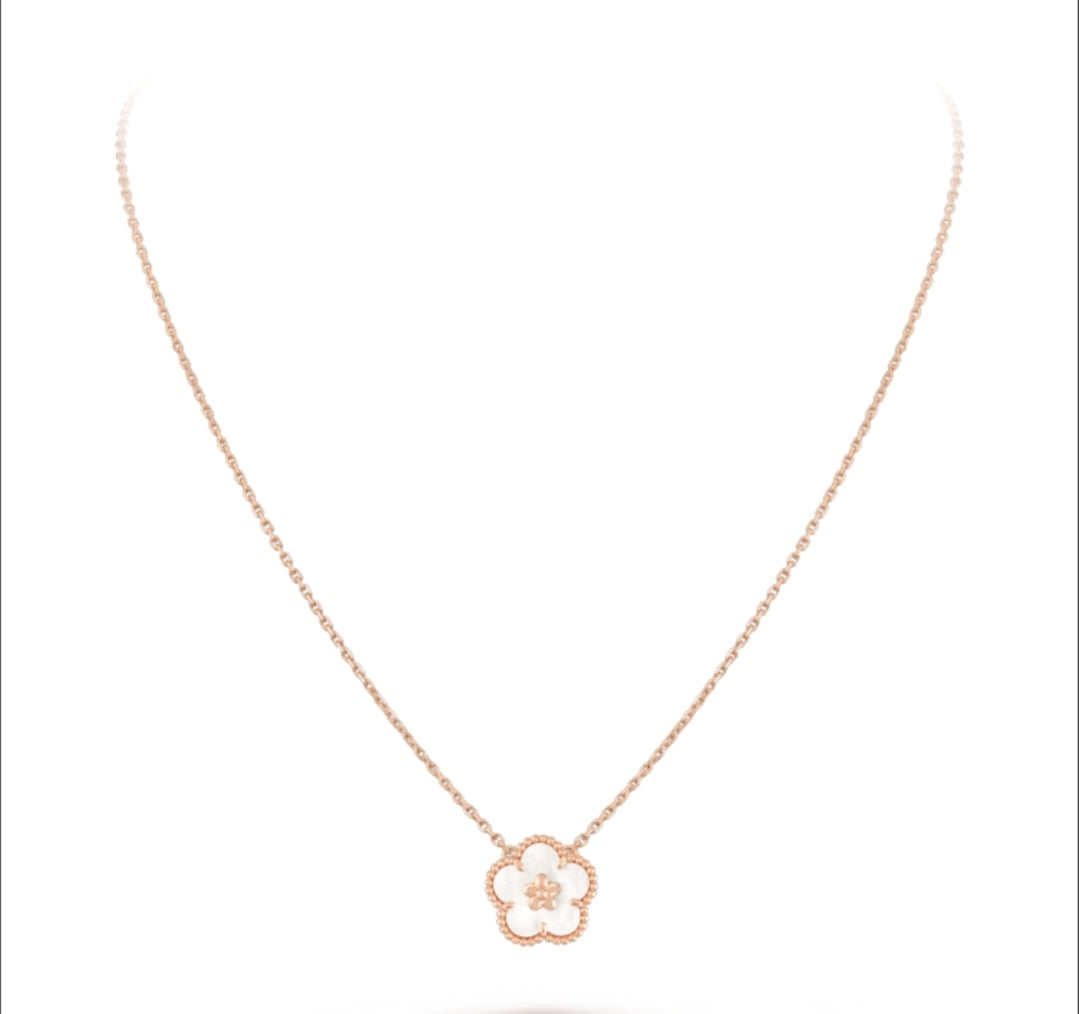 Van Cleef & Arpels Ladybug Pendant Necklace in Gold-Tone front product view