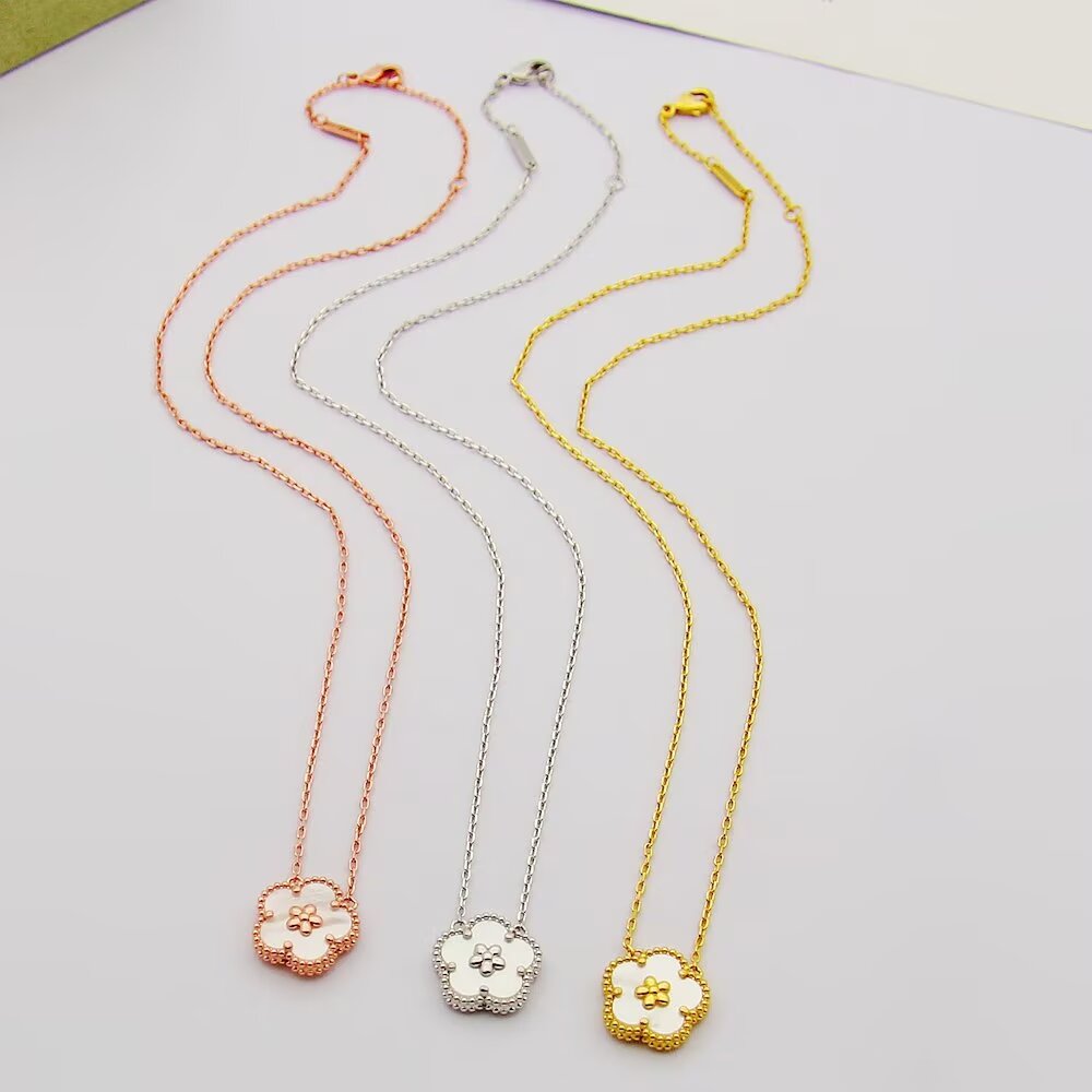 Van Cleef & Arpels Ladybug Pendant Necklace in Gold-Tone main product view