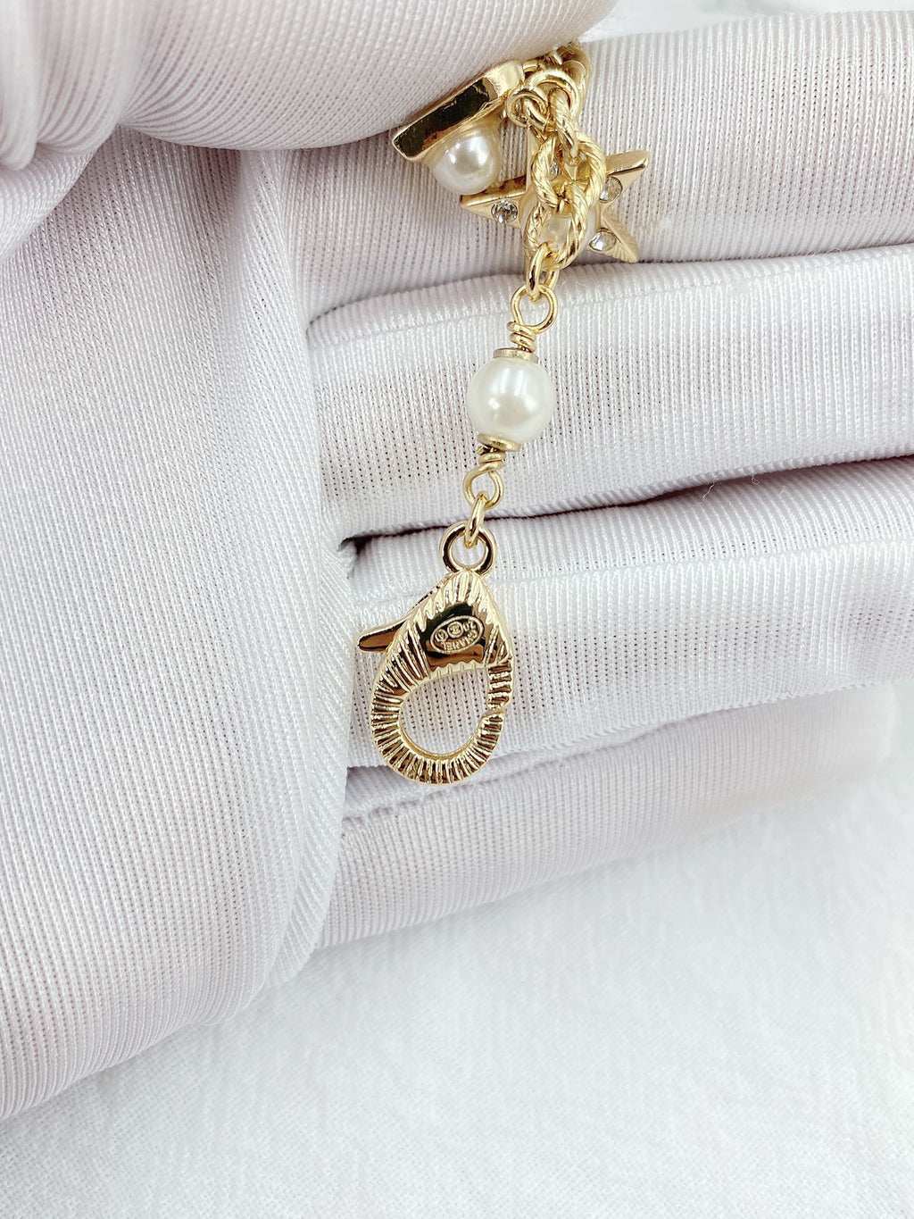 Signature Emblem Bracelet in Gold-Tone – Design 005 styled product view