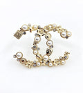 Signature Emblem Brooch in Gold-Tone – Design 010 main product view