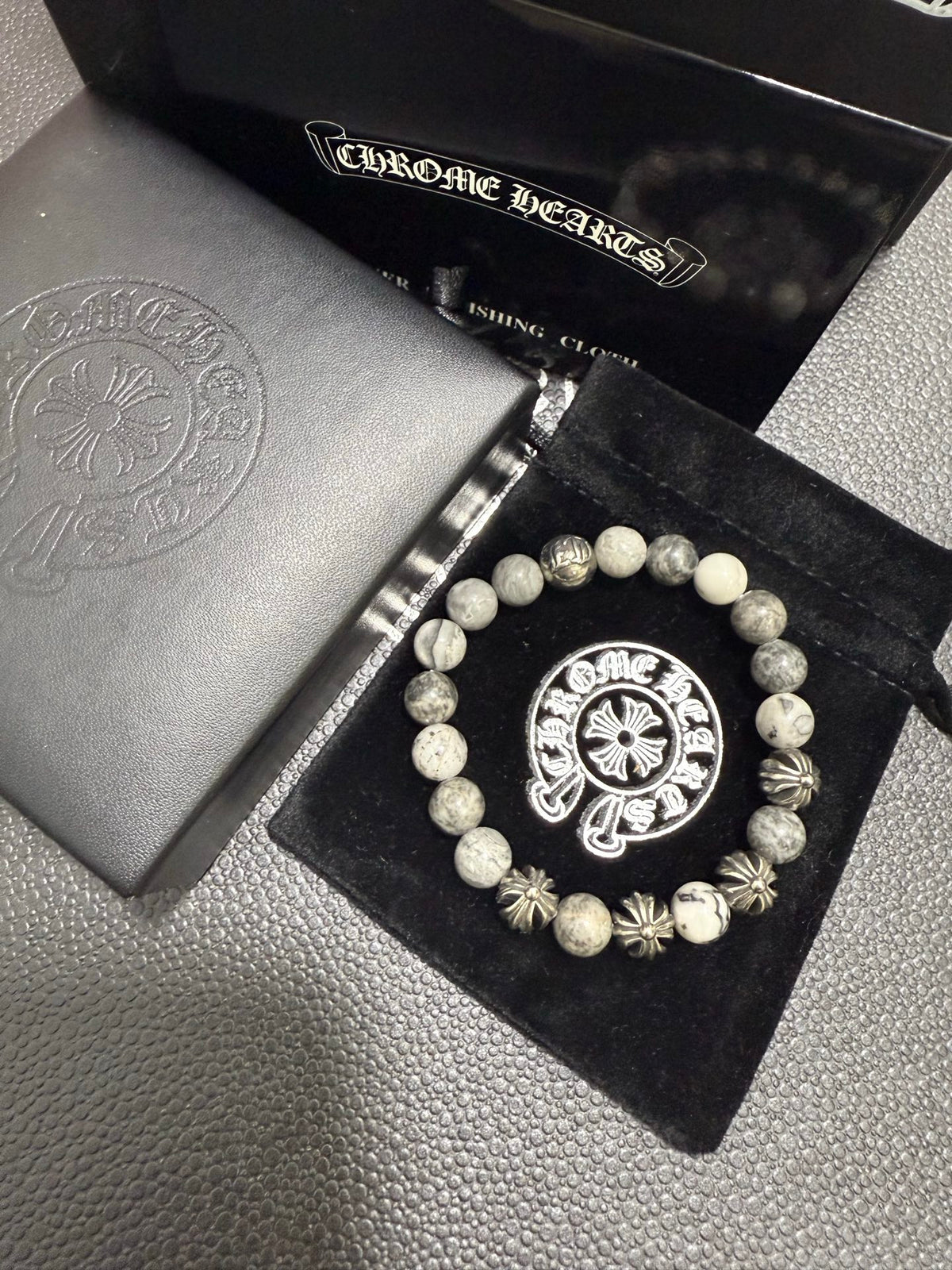 Gothic Emblem Jewelry Accessory in Antique Silver-Tone – Design 01 main product view