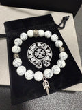 Gothic Emblem Jewelry Accessory in Antique Silver-Tone – Design 09 main product view