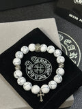 Gothic Emblem Jewelry Accessory in Antique Silver-Tone – Design 14 main product view