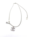 Star Pendant Necklace in Polished Metal-Tone – Star Detail – Design 003 main product view