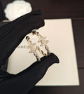 Signature Emblem Jewelry Accessory in Gold-Tone – Design 009 main product view
