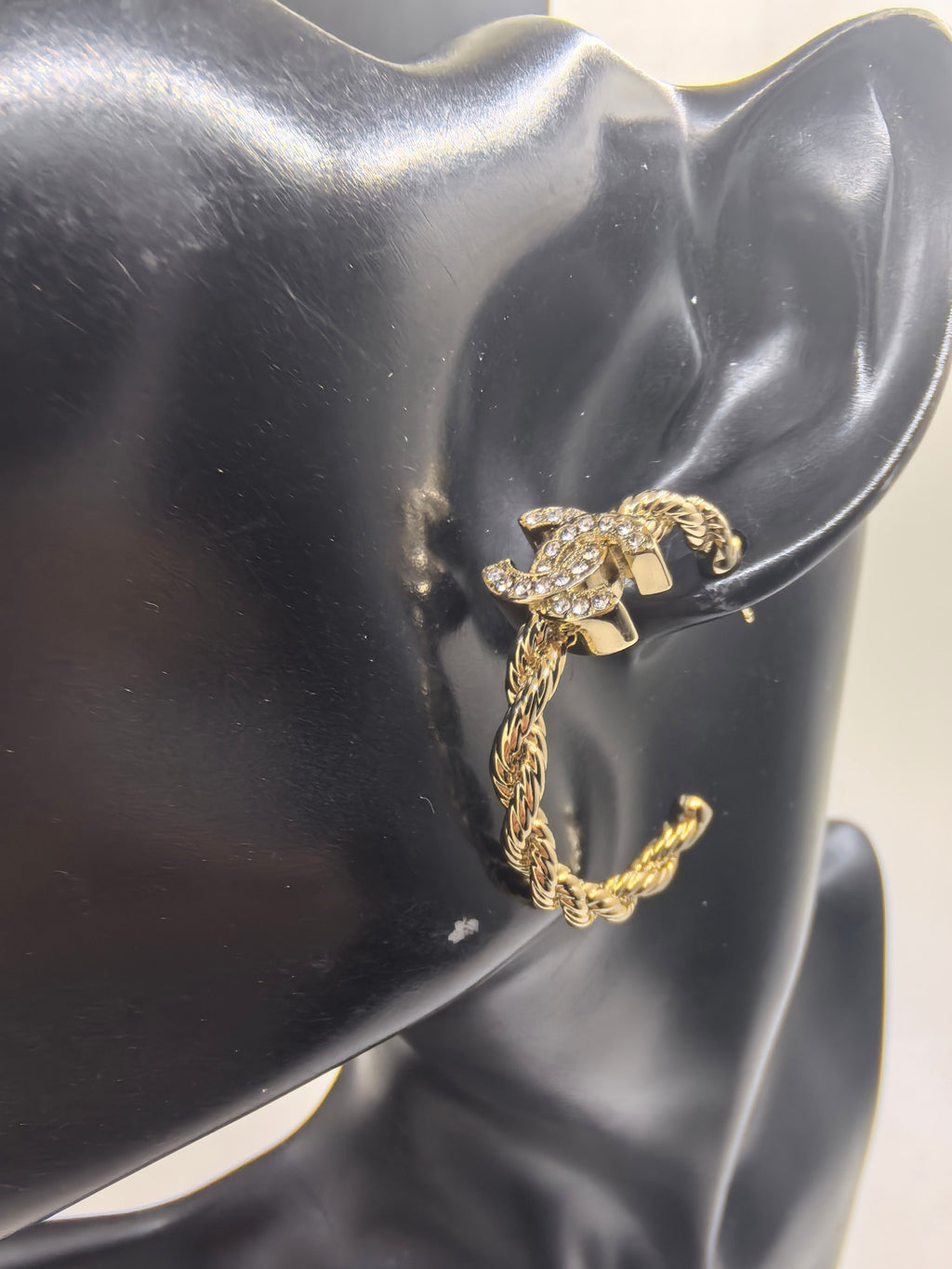 Signature Emblem Jewelry Accessory in Gold-Tone – Design 009 front product view