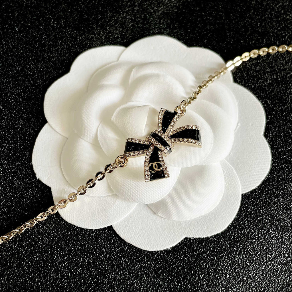 Double-C Emblem Bracelet in Polished Metal-Tone – Design 007 main product view