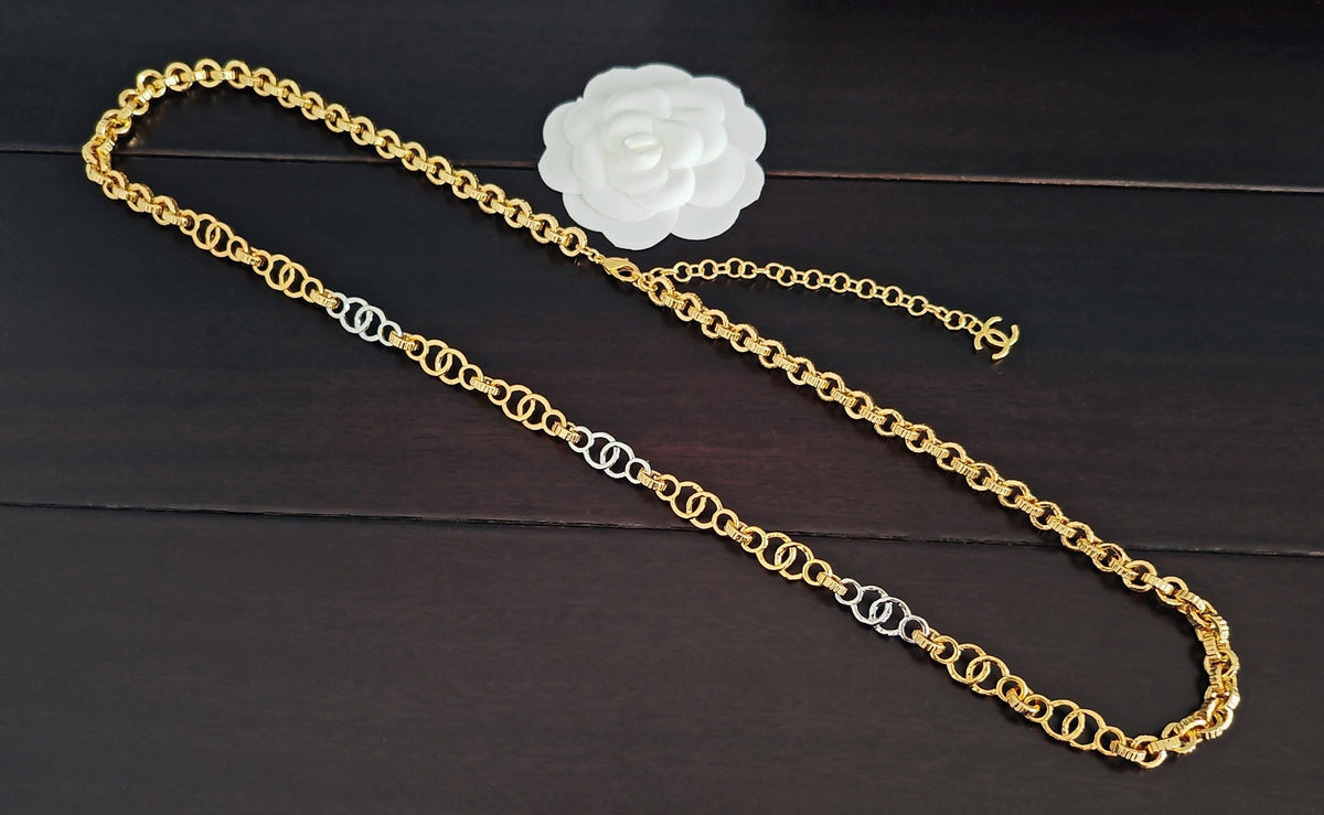 Signature Emblem Jewelry Accessory in Gold-Tone – Design 022 main product view
