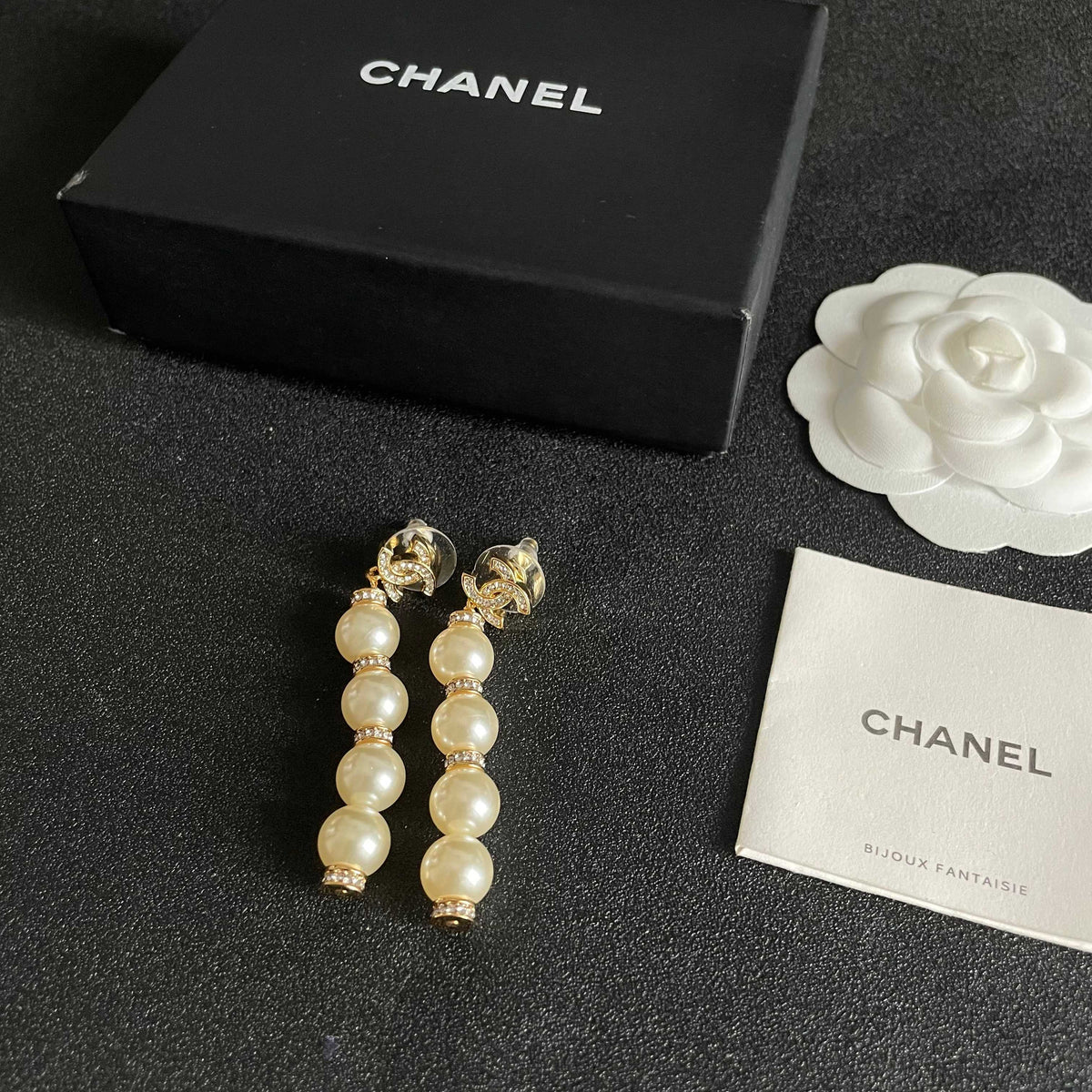 Signature Emblem Stud Earrings in Polished Metal-Tone – Design 075 close-up detail