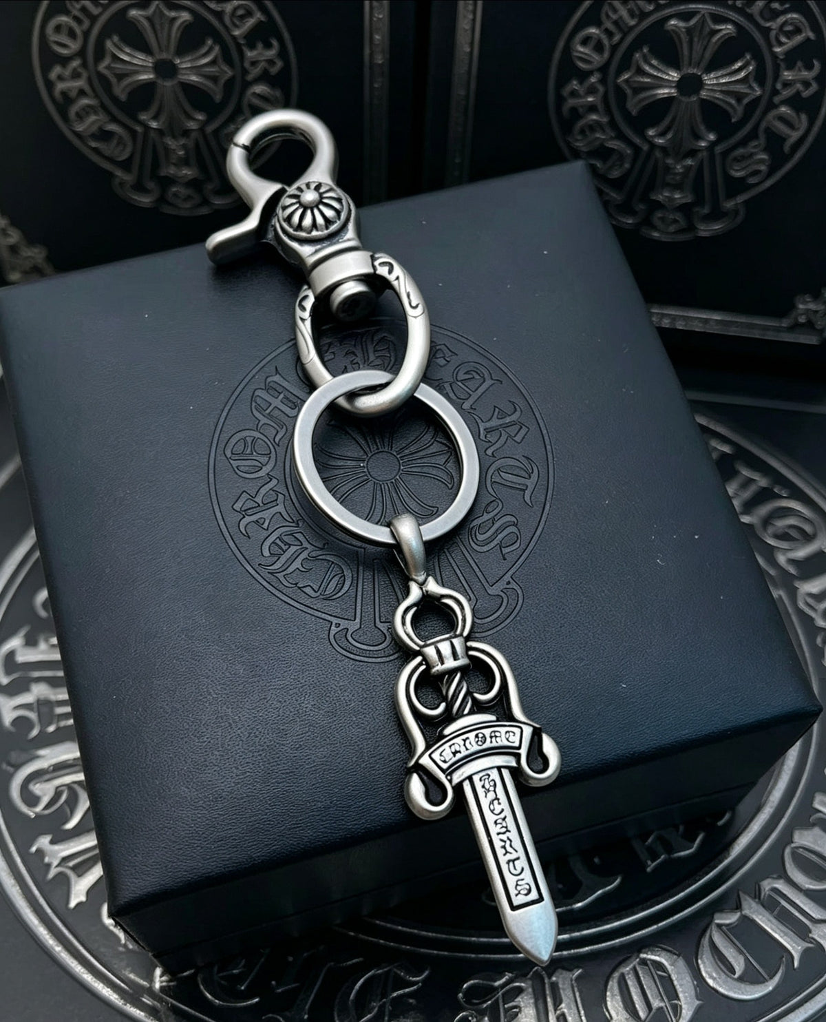 Dagger Multi-Use Chain Accessory – Dagger Detail – Design 04 main product view