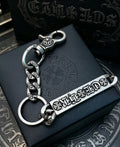 Signature Emblem Jewelry Accessory in Polished Metal-Tone – Design 061 main product view