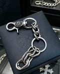 Letter Jewelry Accessory in Polished Metal-Tone – Design 001 main product view