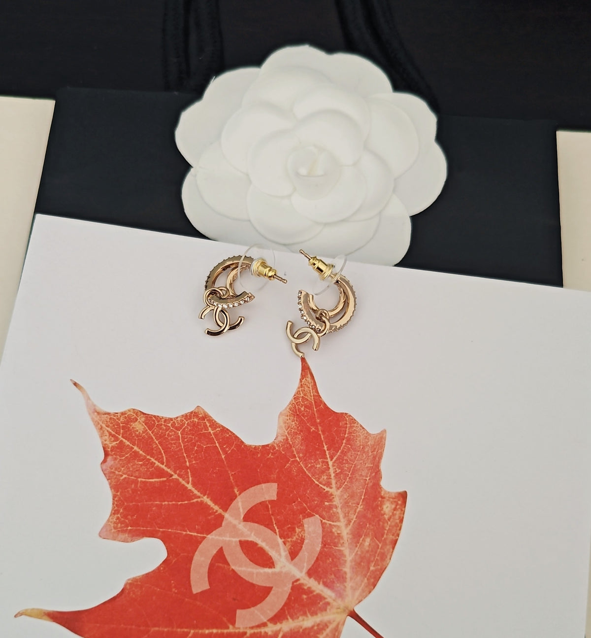 Signature Emblem Jewelry Accessory in Gold-Tone – Design 024 detail view