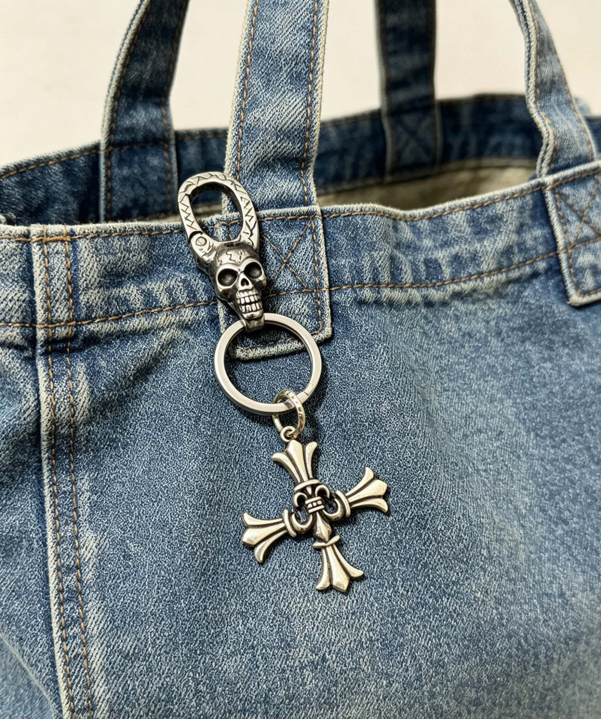 Signature Emblem Pendant in Polished Metal-Tone – Design 010 styled product view