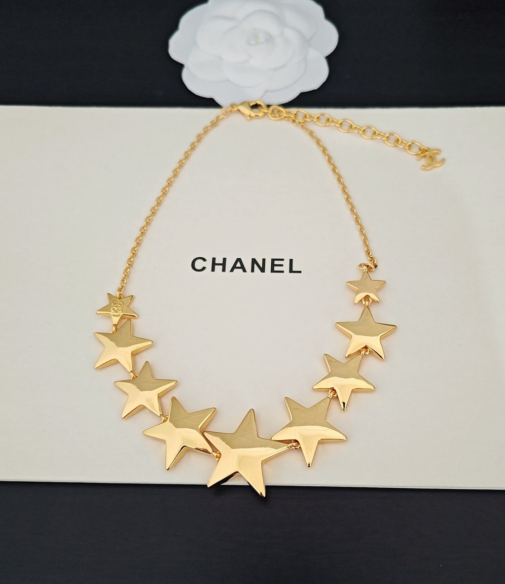 Signature Emblem Pendant Necklace in Gold-Tone – Design 043 side detail