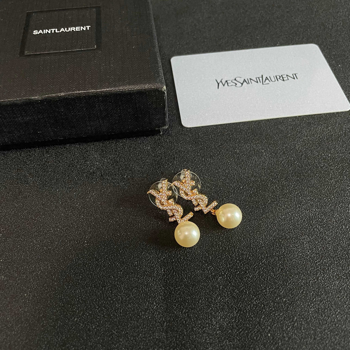 Geometric Emblem Stud Earrings in Silver-Tone – Vintage Detail – Design 011 styled product view