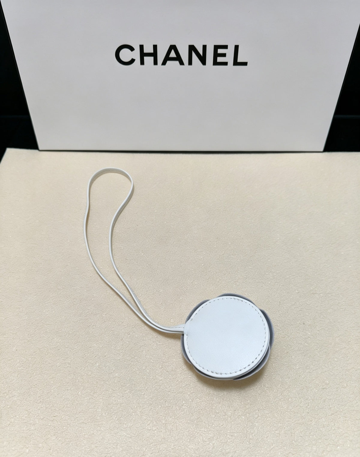 Camellia Jewelry Accessory in Polished Metal-Tone – Camellia Detail – Design 005 close-up detail