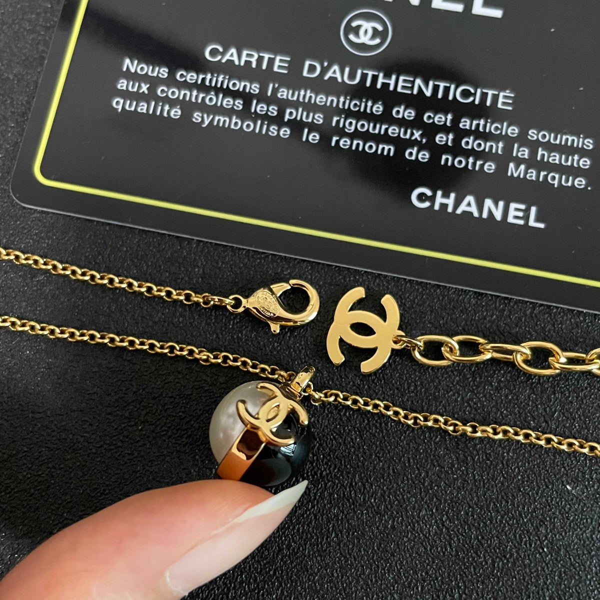 Signature Emblem Pendant Necklace in Polished Metal-Tone – Design 031 main product view