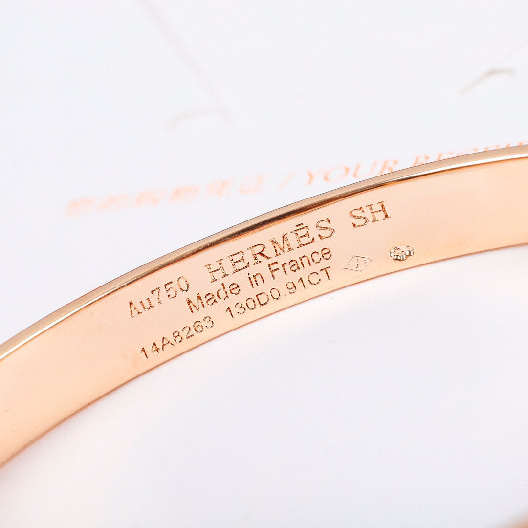 Horse Bangle in Polished Metal-Tone – Design 006 styled product view