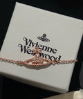 Orb Bracelet in Polished Metal-Tone – Pearl Detail – Design 002 main product view