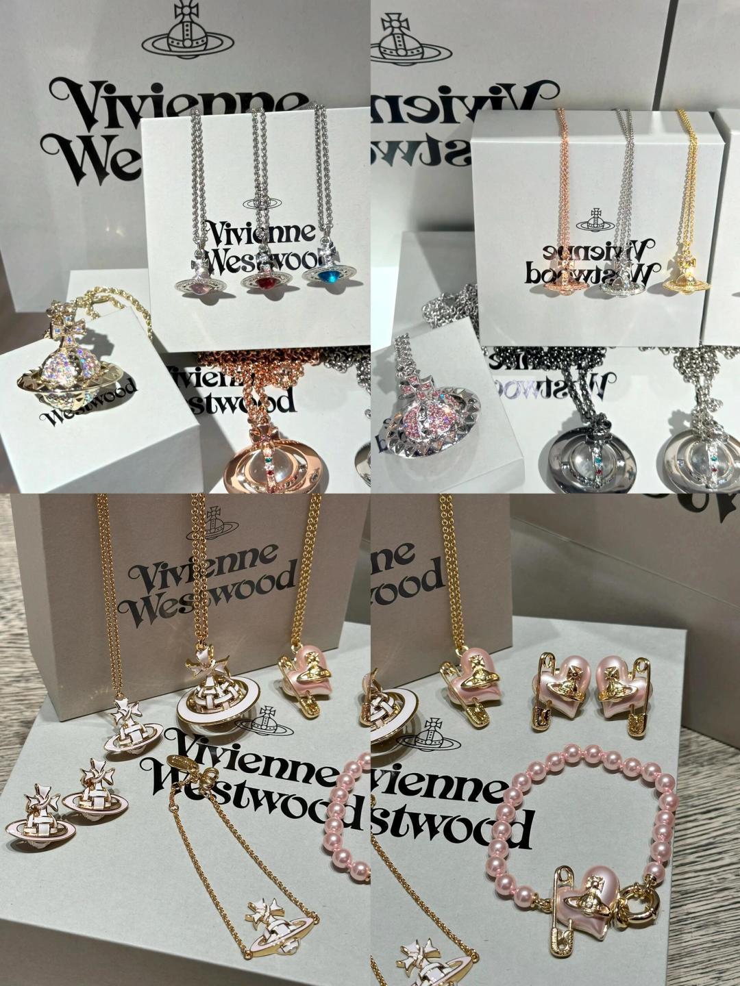 Vivienne Westwood Orb-Inspired Emblem Jewelry Accessory in Polished Metal-Tone – Design 009 front product view