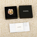 Double-C Emblem Brooch in Gold-Tone – Design 014 main product view