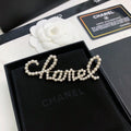 Signature Emblem Brooch in Polished Metal-Tone – Design 036 main product view