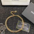 Signature Emblem Bracelet in Polished Metal-Tone – Black Detail – Design 002 main product view