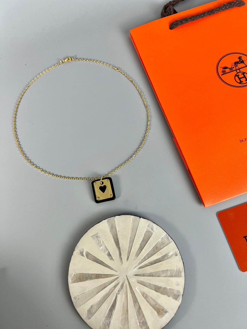 Horse Jewelry Accessory in Gold-Tone front product view