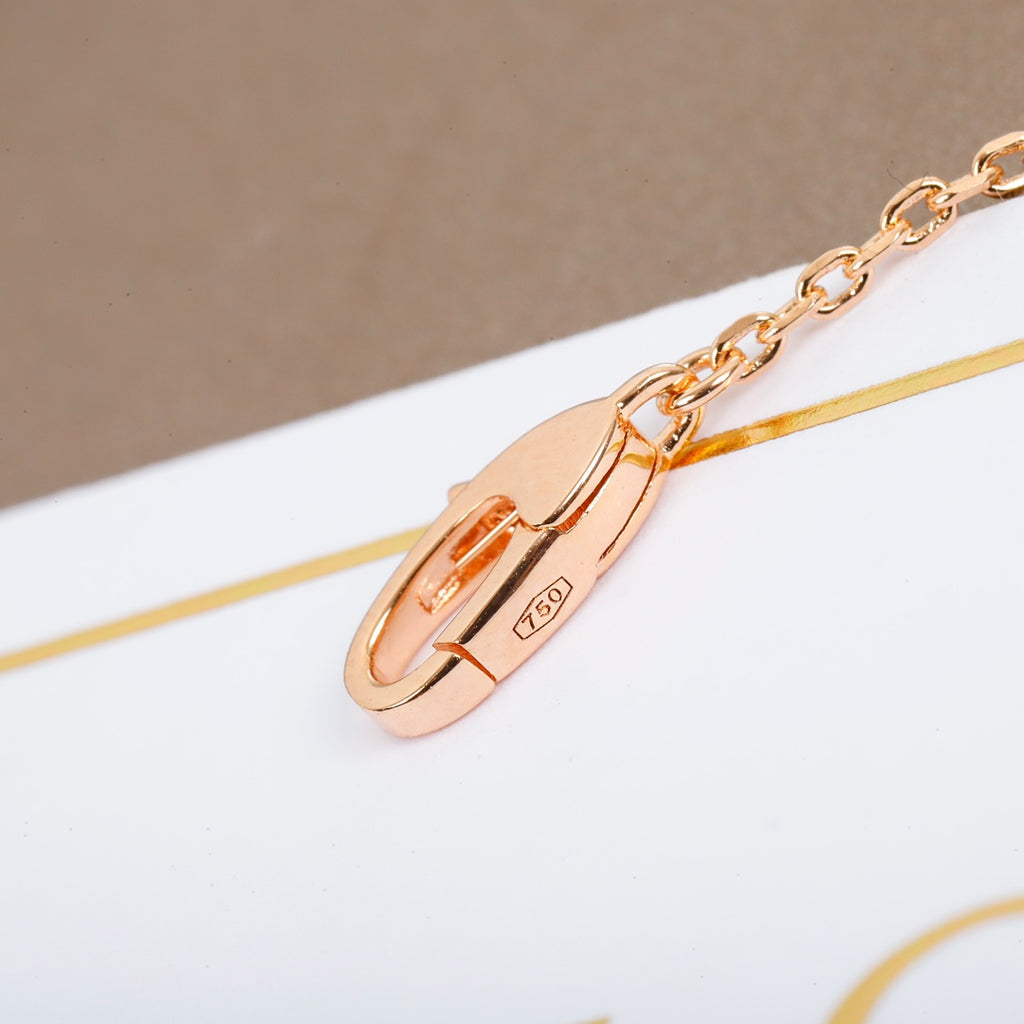 Geometric Emblem Pendant Necklace in Polished Metal-Tone – Design 012 main product view