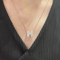 Horse Pendant Necklace in Gold-Tone main product view