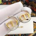 Round Jewelry Accessory in Gold-Tone – Design 001 main product view