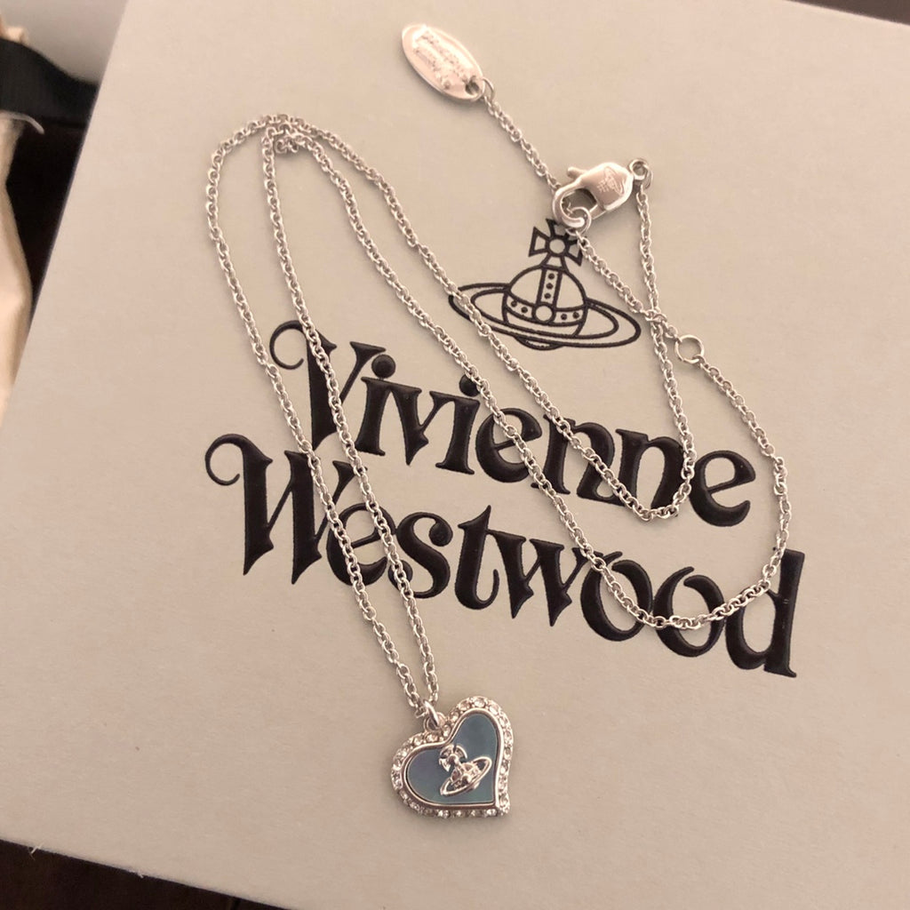 Orb Pendant Necklace in Silver-Tone – Silver Detail front product view