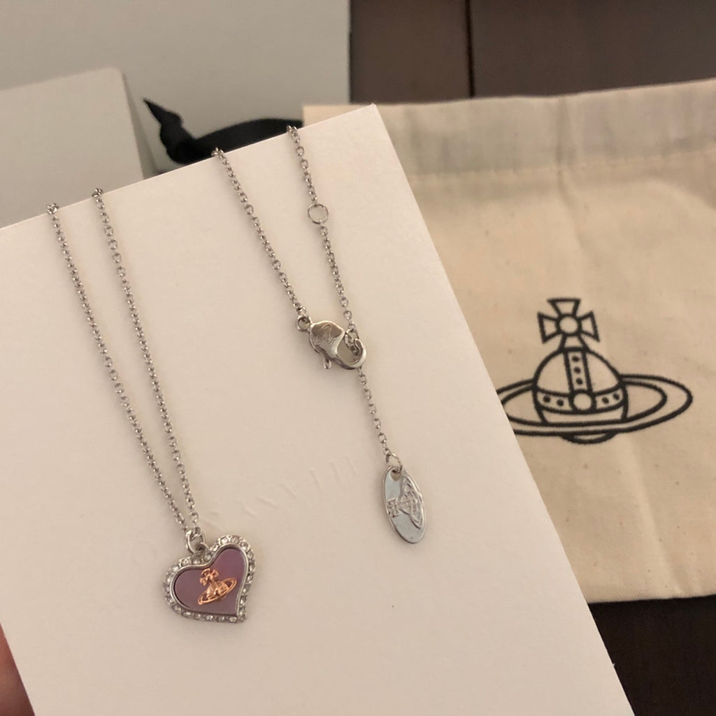 Orb Pendant Necklace in Silver-Tone – Silver Detail close-up detail