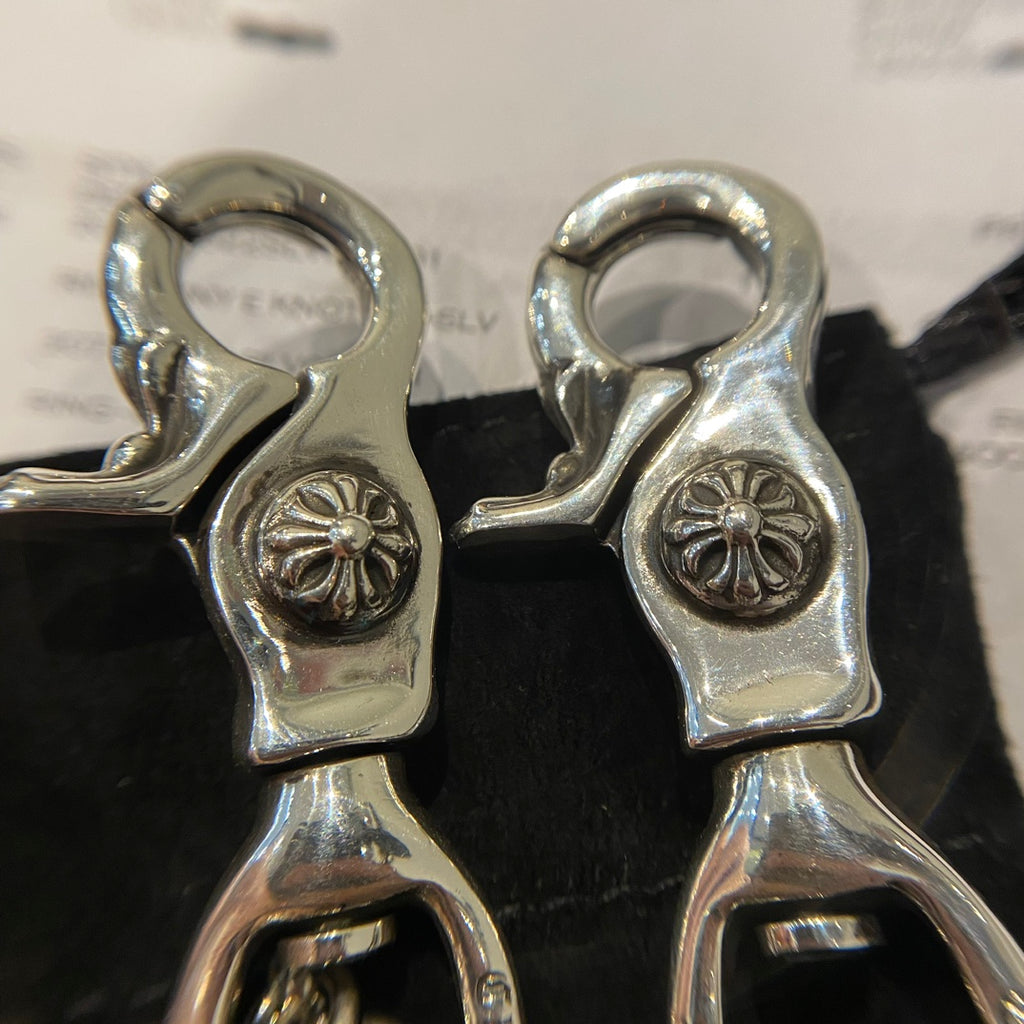 Signature Emblem Jewelry Accessory in Polished Metal-Tone – Design 045 close-up detail